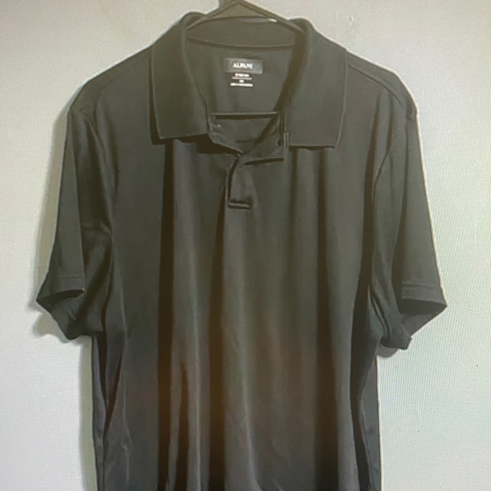Alfani Men's Elegant Black Polo Shirt